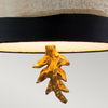 Lampa wisząca Elstead Lighting South Beach czarny/beżowy FB-SOUTHBEACH-P