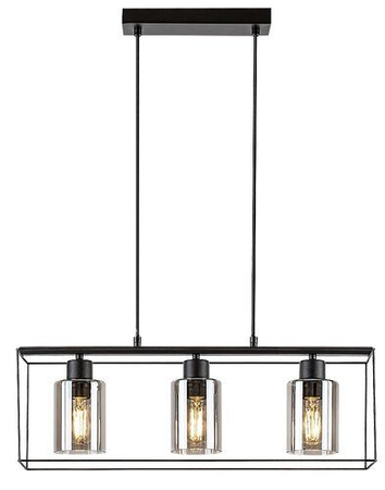Lampa wisząca Rabalux Chadwick 72033 czarny