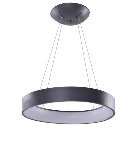Lampa wisząca SOLVENT R PENDANT 60 GR + REMOTE CONTROL Azzardo AZ3971 grey
