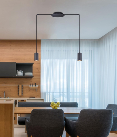 Lampa wisząca PUERTO Kaja K-4896 czarny