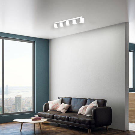 Milagro Lampa sufitowa Dixie 5xGX53 Biały MLP7542 BIAŁY