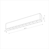 Spot MIDI LED Nowodvorski 10050 biały