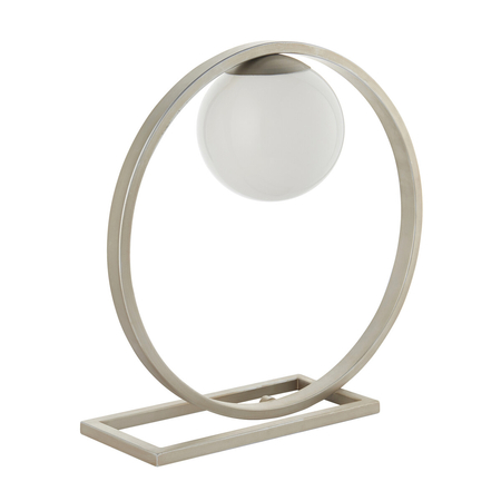 Lampa stołowa Endon Lighting Enzo 92495 srebrny