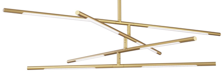 Lampa wisząca Luces Exclusivas BELL LE41341 złoty