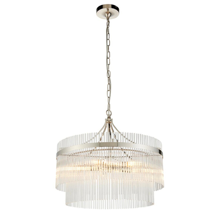 Lampa wisząca Endon Lighting Marietta 104112 nikiel