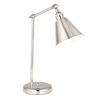 Lampa stołowa Endon Lighting Hal 97836 nikiel