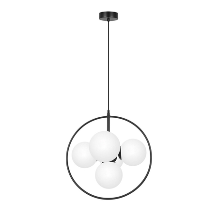 Lampa wisząca Kaja INEZ K-3838 czarny, biały