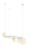 Lampa wisząca GARDA 4 RING WHITE Aldex 1099L_R biały
