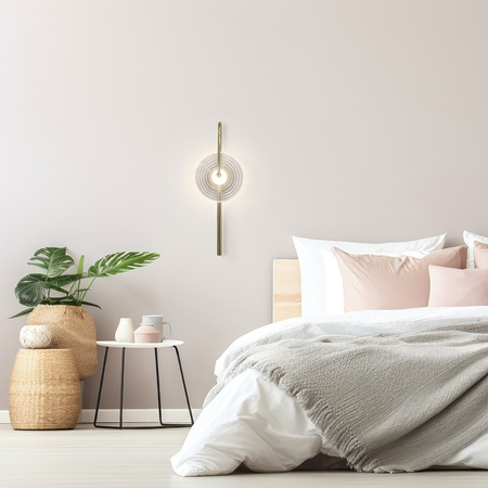 Light Prestige Kinkiet Plato transparentny LED CCT LP-0301/1W TR