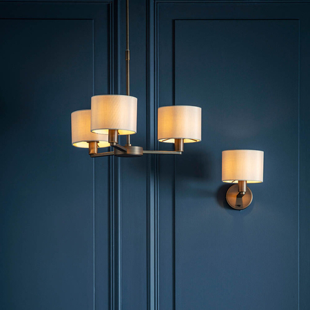 Kinkiet Endon Lighting Daley 73018 brąz
