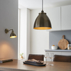 Endon Lighting Lampa wisząca 98744 mosiądz