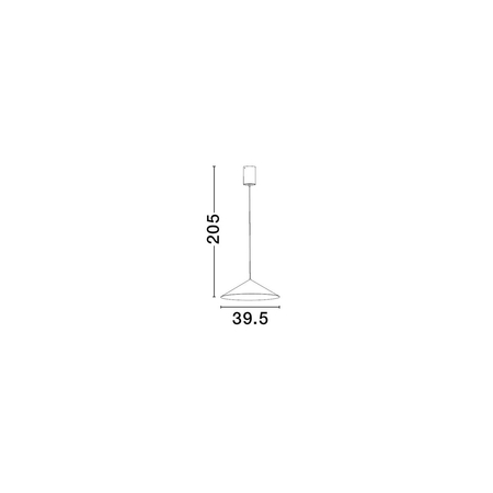 Lampa wisząca Luces Exclusivas ZOLBINO LE45422 czarny