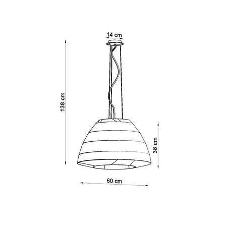 Sollux Lighting Żyrandol BELLA 60 biały SL.0733