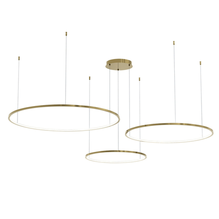 Milagro Lampa wisząca Saturno Gold 100W LED ML0847 ZŁOTY