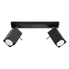 Sollux Lighting Plafon MERIDA 2 szary SL.0456