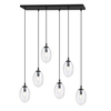 Lampa wisząca ASTRAL 6 Emibig 1265/6 czarny