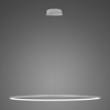 Lampa wisząca Ledowe Okręgi No.1 120cm 4k srebrna Dali