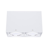 Milagro Lampa Sufitowa Blocco Biały 2x7W GU10 Led ML478 BIAŁY