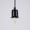 Sollux Lighting Lampa wisząca HYPERION 3P czarny SL.1359
