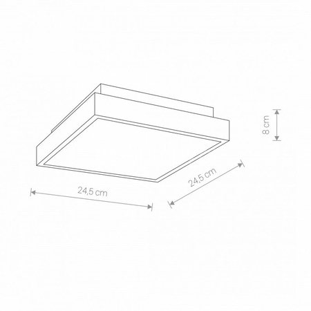 Lampa BASSA LED 9500 Nowodvorski Lighting