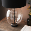 Lampa stołowa Endon Lighting Kelda Oval 100446 czarny
