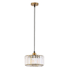 Light Prestige Okrągła lampa wisząca Vetro Złota1xE27 LP-2910/1P GD round