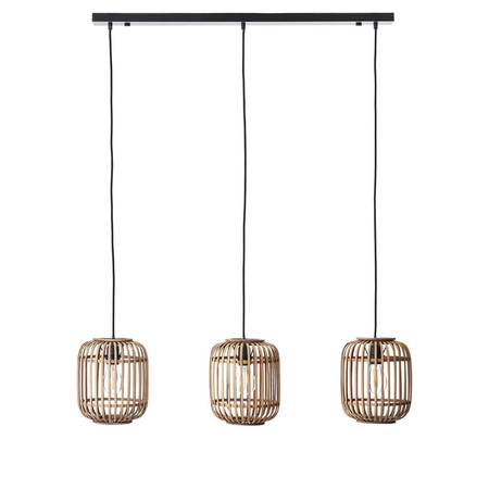 Lampa wisząca Endon Lighting Mathias 101775 drewniany