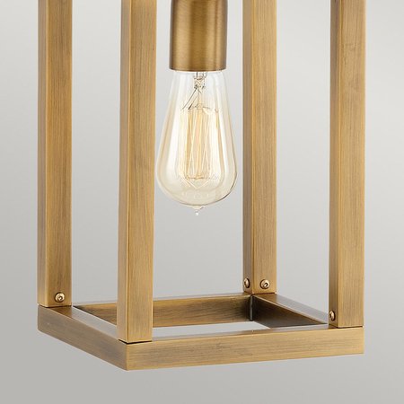 Lampa wisząca Ensemble - 1 źródło światła - Szczotkowany brąz Quintiesse QN-ENSEMBLE1P-BB