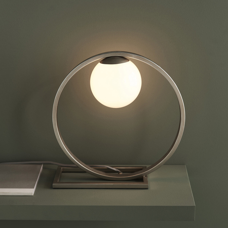 Lampa stołowa Endon Lighting Enzo 92495 srebrny