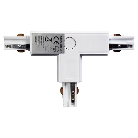 Eko-Light Łącznik Lampy Track Light Biały 3-obwodowy Typ: T DR ML7091 BIAŁY