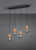 Lampa wisząca Trio 304300432 czarny