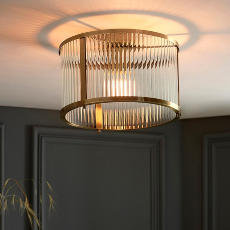 Endon Lighting Lampa sufitowa 106265 mosiądz