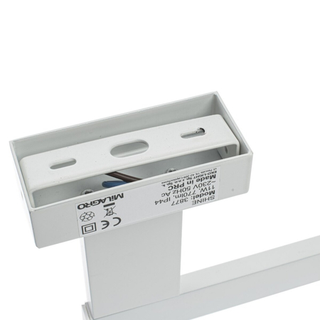 Milagro Kinkiet Shine 45cm 11W LED Biały ML3877 BIAŁY