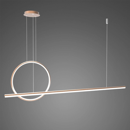 Lampa wisząca Linea No.2 40cm 3k miedziana Dali