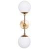 Kinkiet Dorado L 2xG9 złoty LP-002/2W L