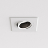 Spot Astro Pinhole Slimline Square Adjustable Fire-Rated 1434004 Matowy Biały