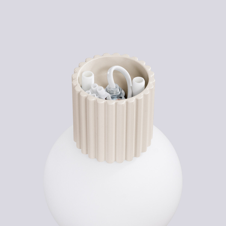 Sollux Lighting Kinkiet HALO beżowy IP44 SL.1717