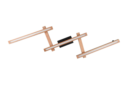 Lampa sufitowa Trio 626410530 drewniany