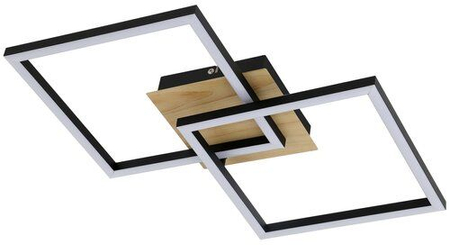 Lampa sufitowa Rabalux Ashton 6589 czarny matowy