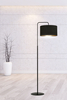 Lampa podłogowa HILDE LP1 BL BLACK Emibig 1054/LP1 czarny