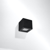 Sollux Lighting Kinkiet ceramiczny LEO czarny SL.0872
