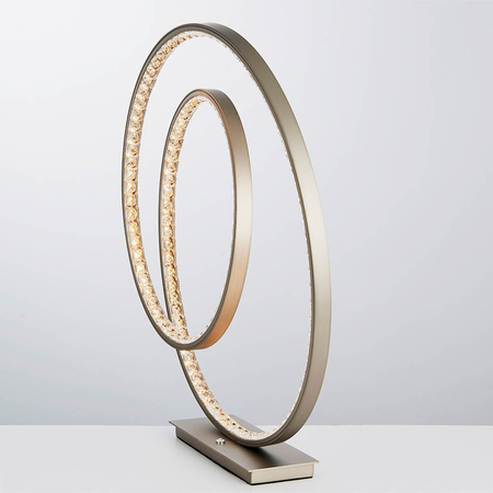 Lampa stołowa Endon Lighting Eternity 73048 nikiel