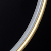 Lampa wisząca Linea No.2 100 40cm czarnozłota 3k