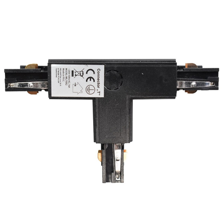 Eko-Light Łącznik Lampy Track Light Czarny 3-obwodowy Typ: T DR ML7092 CZARNY