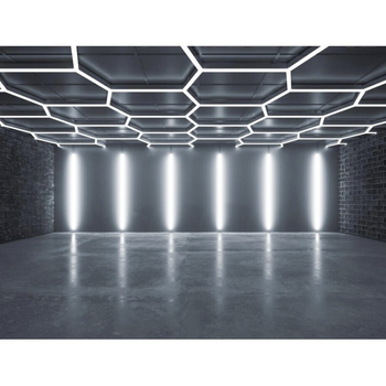 Modułowy system oświetleniowy autogamma HEXAGON LED 243 x 483 cm 3500K PC