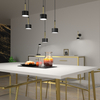Milagro Lampa wisząca ARENA BLACK/GOLD 5xGX53 MLP7763 CZARNY / ZŁOTY