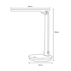 Lampa biurkowa Zuma Line SM-542-WH LAMPA BIURKOWA BIAŁA/WHITE