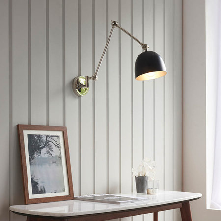Kinkiet Endon Lighting Lehal 93431 nikiel
