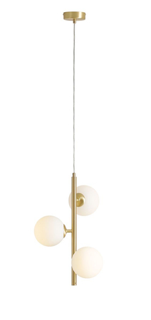 Lampa wisząca FIN Aldex 1120E40_S mosiądz