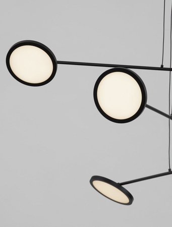 Lampa wisząca Luces Exclusivas ABOT - czarny LE43208